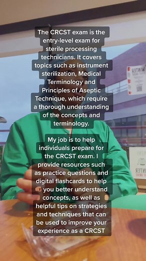 CRCST Digital Flashcards for Sterile Processing Technicians