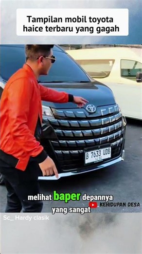 Tampilan Mobil Hiace terbaru #shorts #shortvideo