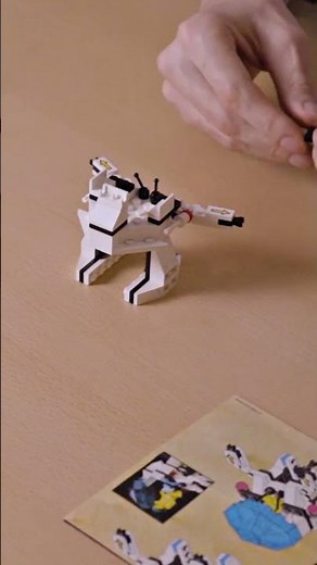 Vintage LEGO® Speed Build: 1988 Space Set 6848 "Strategic Pursuer"