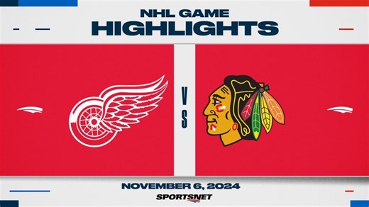 NHL Highlights: Red Wings 4, Blackhawks 1