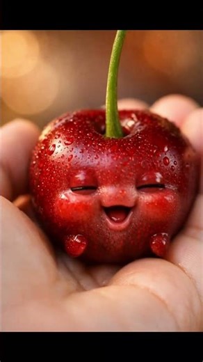 cherry 🍒 eating #cartoonhub #viral #animation #shorts