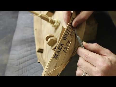 Model Boat made from Reclaimed Boat Wood