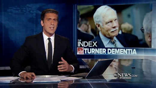 16K views · 169 reactions | TURNER DEMENTIA: 79-year-old media mogul and CNN founder Ted Turner has revealed in a new interview his personal battle against Lewy Body Dementia – the same progressive brain disorder Robin Williams faced, with Turner acknowledging issues with his memory. David Muir reports. #TheIndex www.abcnews.com | ABC World News Tonight with David Muir | Facebook