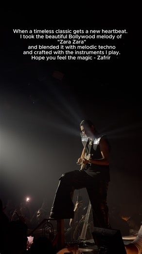 Zafrir Ifrah on Instagram: "When a timeless classic gets a new heartbeat. I took the beautiful Bollywood melody of “Zara Zara” and blended it with melodic techno and crafted with the instruments I play. Hope you feel the magic 🧙‍♀️"