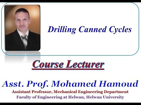 Drilling Canned Cycles