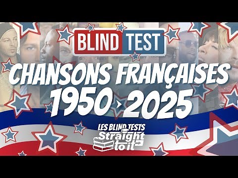 ✨ Blind Test 🎵 Chansons Françaises ★ Années 1950 à 2025 ★ Tout Genre 🎶