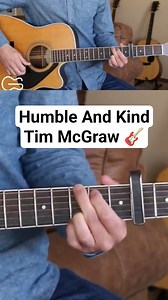 Learn how to play the Verse to Humble And Kind by Tim McGraw. Simple picking on this one - Learn the full song with me here: https://youtu.be/MquD0pyJJ9U - Chords, Picking and Easy Strumming Tutorial #learnguitarfavorites #guitarchords #guitartutorial #countrymusic #guitarlessons | Learn Guitar Favorites