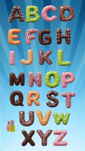 BEST ABC SONG! 🎶 Funky Donuts 🍩 Alphabet! @ABC_KidsSongs Short #abc #abcd #shortvideo #shorts