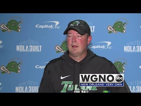 Tulane head coach Will Hall breaks down team growth as they prepare to wrap up the spring period