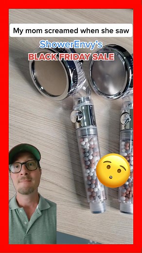🚨BLACK FRIDAY — UP TO 69% OFF Hard water, heavy metals, chlorine and other toxic chemicals are ruining your skin, hair and overall wellbeing. Our dermatologist was so tired of patients complaining about skin and hair issues, and the world's best filtered showerhead came to life. We have thousands of satisfied customers since launching and we're so grateful for you all. Put a stop to: Hair Loss Acne Dry Itchy Skin Eczema and more! Our biggest sale of the year is here — save up to 69% during Blac