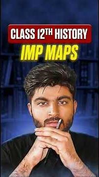 All IMP Maps of Class 12 History in ONE Video | #boards2026