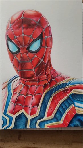 Spiderman drawing #realistic #art #drawing #spiderman #marvel