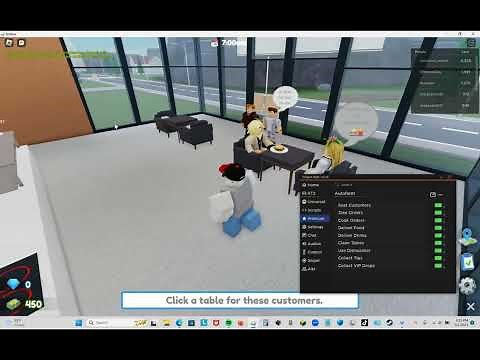 Restaurant Tycoon 2 Script