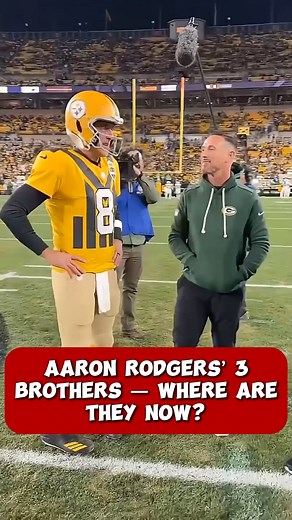 #AaronRodgers 3 Brothers — Where Are They Now? #CelebSpectacle #celebrities #shorts #celebritynews #celebrity | Celeb Spectacle