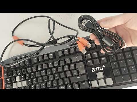How to Fix & Replace USB Cable - Save Your Keyboard DIY