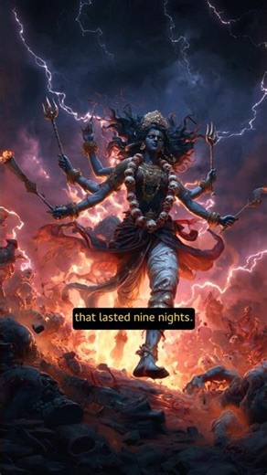 Follow for a 10-part epic on Shakti, the battles of Durga, her 9 forms. #indian #mythology #godess