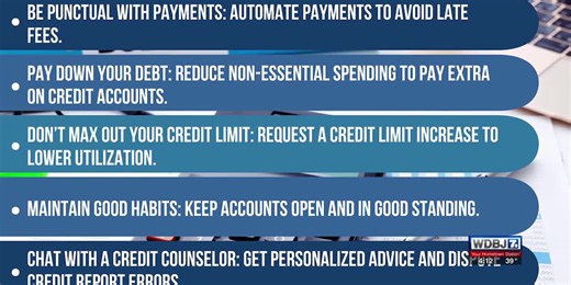 Understand and improve your credit score