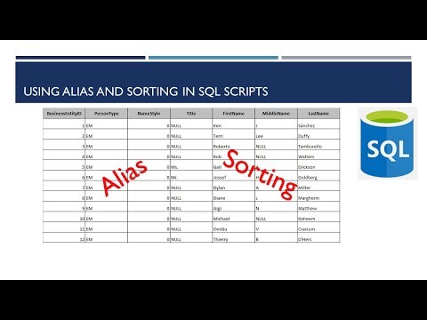 Handling large table names and Sorting Records in Azure SQL