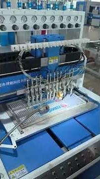Automatic 12 colors pvc dispensing machine for making bar mat