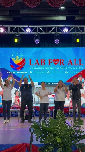WATCH | As First Lady Louise “Liza” Araneta - Marcos arrived, she and Mayora Mayette Javellana, along with some Cabinet secretaries, danced to the “Lab For All” song at the “Lab For All: Laboratoryo, Konsulta at Gamot Para sa Lahat” program held at the MYTMCCC today, November 25. #LabForAll #AsensoBago #MayGugmaNgaPanghimanwa🧡 | The Citybridge (Bago City Newsletter)