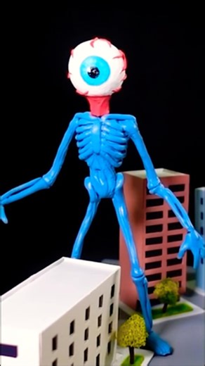 Making All Siren Head (Toilet - Mouth - Eye) #clay #shorts #clayholic