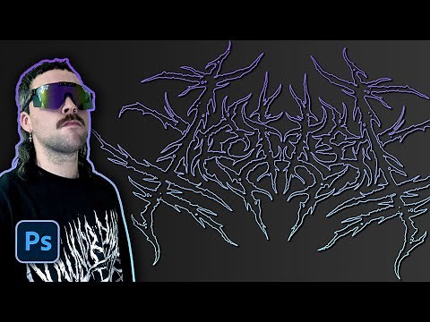 Design EVIL Black/Death Metal Logos - [Photoshop Tutorial] 2021