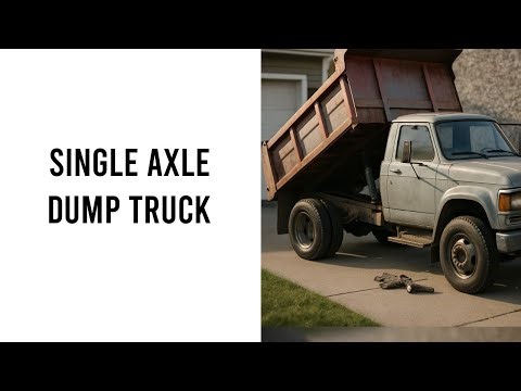 Buying A Single Axle Dump Truck