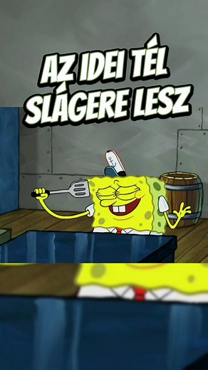 Animated Cooking Display with SpongeBob Character