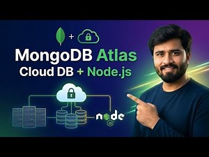 12- MongoDB Atlas with Node.js | Cloud Database Setup for Beginners