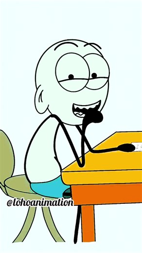 Me and my Buddy in a boring class!😂😂#lohoanimation#foryoupage❤️❤️#foryou#funnyanimations#explor