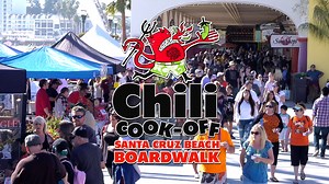 Show off your chili cookin' skills at the 2023 Chili Cook-Off on Saturday, October 28! Compete for the much-coveted title of Best Chili and over $3,000 in cash and prizes. Enter your team today by visiting bit.ly/Chili-s 🌶🧑‍🍳🎢 | Santa Cruz Beach Boardwalk