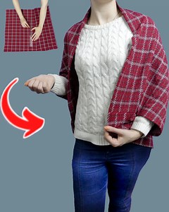 888K views · 8.1K reactions | A very simple sewing technique, how to sew a cape in 30 minutes. | MomCut - Deutschland | Facebook