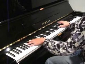 Coldplay - Clocks (piano cover with keyboard)