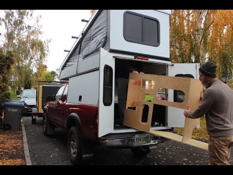 Custom Cab Over Camper Interior Upgrade Pt 1