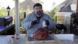 52K views · 1.8K reactions | Double-Smoked ham with an authentic Vermont Maple Syrup glaze... Full Recipe Here: https://howtobbqright.com/2021/12/14/maple-glazed-ham-recipe/ #vermontmaplesyrup #ham #holidayrecipes #barbecue #howtobbqright #letsgettocookin | How To BBQ Right | Facebook