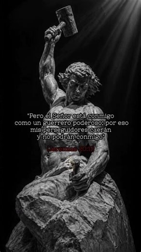 📌"EL SEÑOR ES MI GUERRERO" #guerrero #estoico #palabradedios #frases #feedshorts