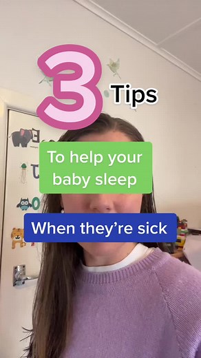 Top 3 Tips for Helping Your Baby/Toddler Sleep When Sick