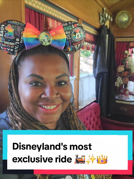 I finally got to ride the elusive Lilly Belle—Walt Disney’s private, velvet-lined train car named after his wife Lillian. It’s only accessible through the Disneyland Railroad VIP tour now, and I was lucky enough to be gifted a seat. Pro tip: Plan it on a cooler day so you can make the most of the tour! Absolutely worth it. 👑✨️🚂 #disneyland #lillybelle #disneylandrailroad #disneyviptour #lilliandisney #disneytips #disneylandsecrets #themeparkroyalty #maincharacterenergy #princessmoment #hiddenm