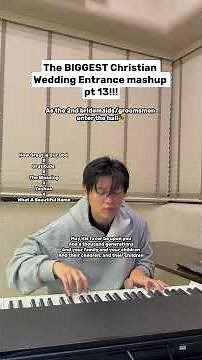 The BIGGEST Christian Wedding Entrance Mash Up Part 13!!!