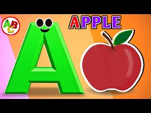 ABC Phonics Song for Kids | A for Apple 🍎 B for Ball 🏀 | Alphabet Learning Made Fun! 🎶