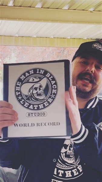 TOMORROW WE GO DOWN IN HISTORY! - Stop on by the @tandyleather world headquarters in Fort Worth TEXAS! and watch me break the Guinness world record for the worlds longest belt! - I’ll be starting at 10am, and should be there all day! I’d love to answer questions and chat about leather or life✌️ - Massive thank you to @tandyleather for this opportunity and collaboration! I cannot believe my work will be displayed along with Al Stohlman and other legends of the craft. - See y’all there! Bring your