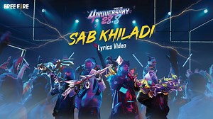 28K views · 2K reactions | The 4nniversary special "Sab Khiladi" music video is here!  Do you like the song in the video? Check out the lyric video now and tell us which part of the song is your favourite. 殺 Watch the full video here  https://youtu.be/R7xm_B_QeJI #FreeFire4nniversary #FreeFireIndia #IndiaKaBattleRoyale #Booyah | Garena Free Fire | Facebook