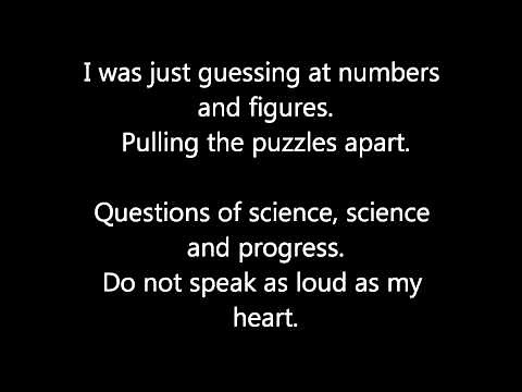 The Scientist - Coldplay (Lyrics)
