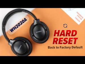 BERIBES (WH202A) Headphones: How to Hard Reset! [Factory Reset]