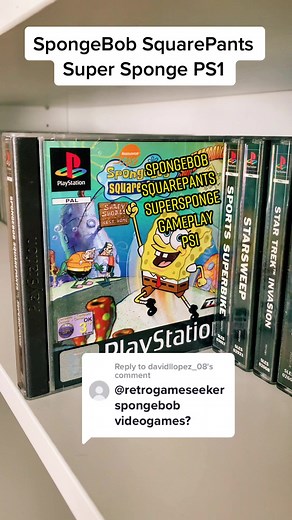 Reply to @davidllopez_08 #spongebob #spongebobsquarepants #spongebobsquarepantsgame #spongebobgame #ps1 #ps1games #playstation #nostalgia #nickelodeon #fyp #gameplay #gamergirl
