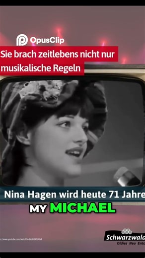 NINA HAGEN turns 71 : discover her debut on East German TV 1974 #ninahagen #ddr #eastgermany