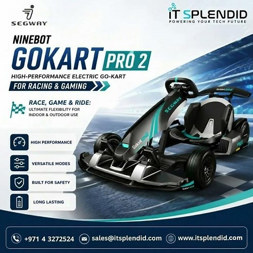 Next-Level Electric Karting: Segway Ninebot GoKart Pro 2 | IT Splendid