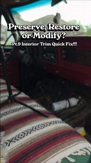 Dentside interior trim quick fix with Alien Tape! #diy #mechanic #classiccars #automobile #trucks