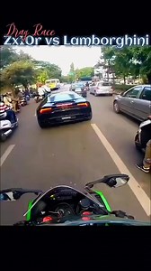 7.9K views · 86 reactions | Kawasaki Ninja Zx10RV/s LamborghiniDrag Race#kawasaki #ninja #ZX10r #vs#lamborghini #racing #race #superbike #supercar #fb #tranding #viralvideo #viralshorts | Jaysinghnishad | Facebook