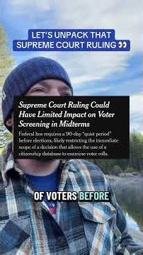 Let’s unpack that Supreme Court ruling #election #supremecourt #politics #news #trump